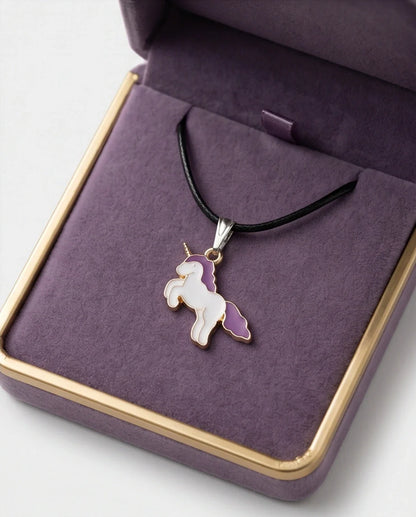 Pastel Purple Unicorn Pendant