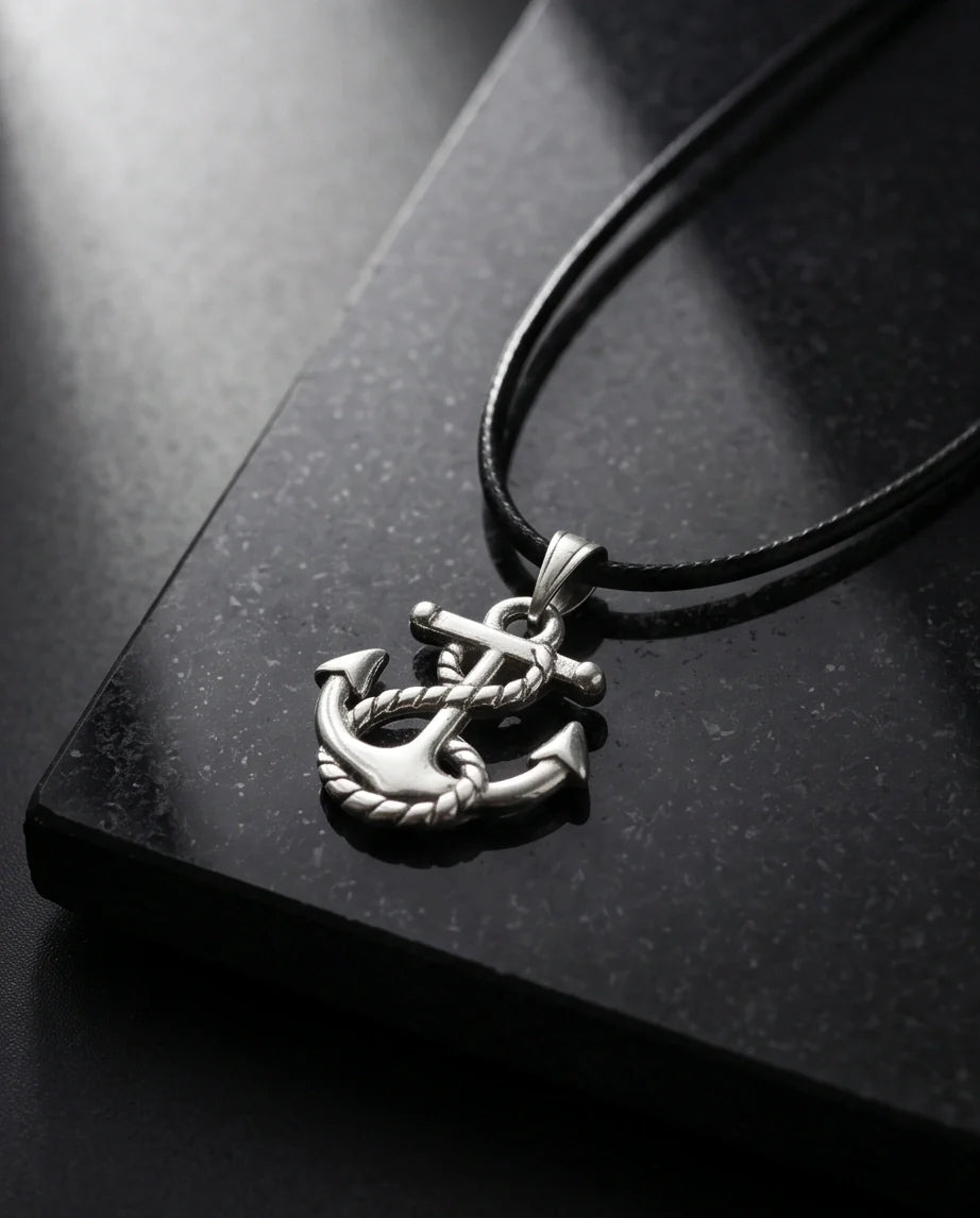 The Deep Sea Fouled Anchor Necklace