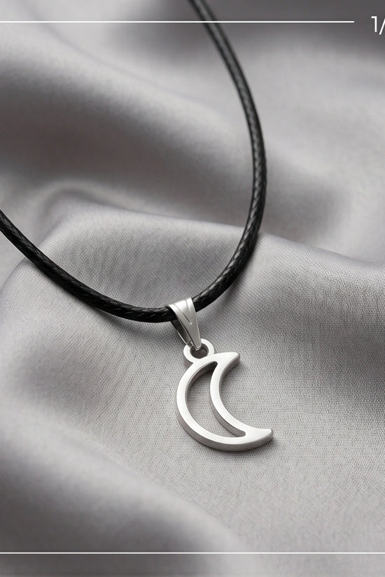 The Luna Minimalist Crescent Moon Necklace