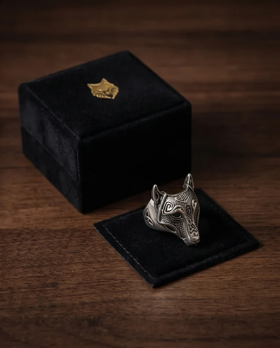 Wolf Ring (often associated with Fenrir from Norse mythology).