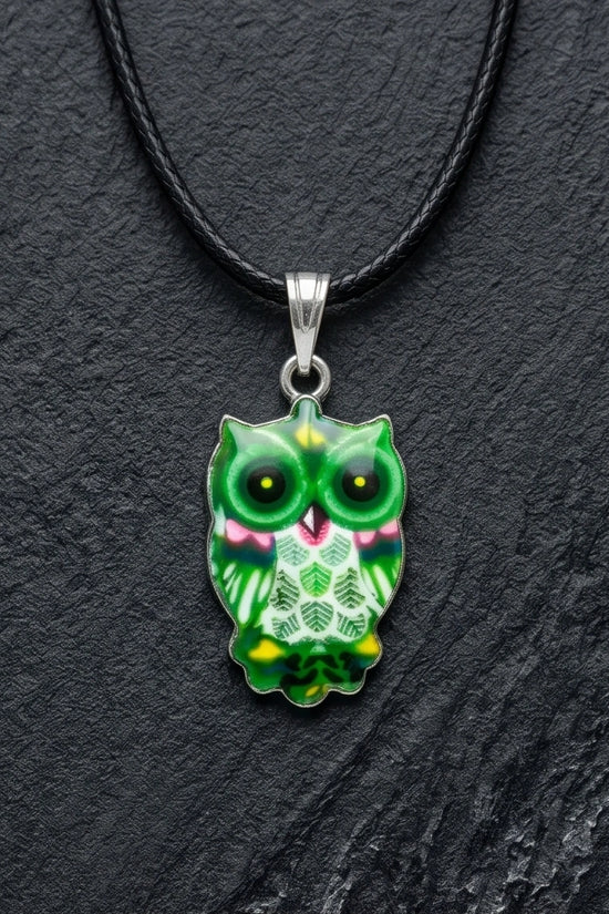 The Emerald Owl Pendant