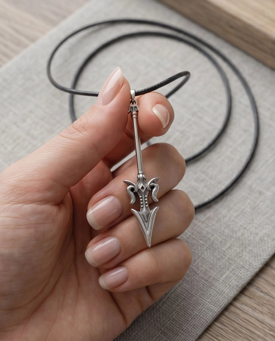 Spearhead Arrow Pendant Necklace