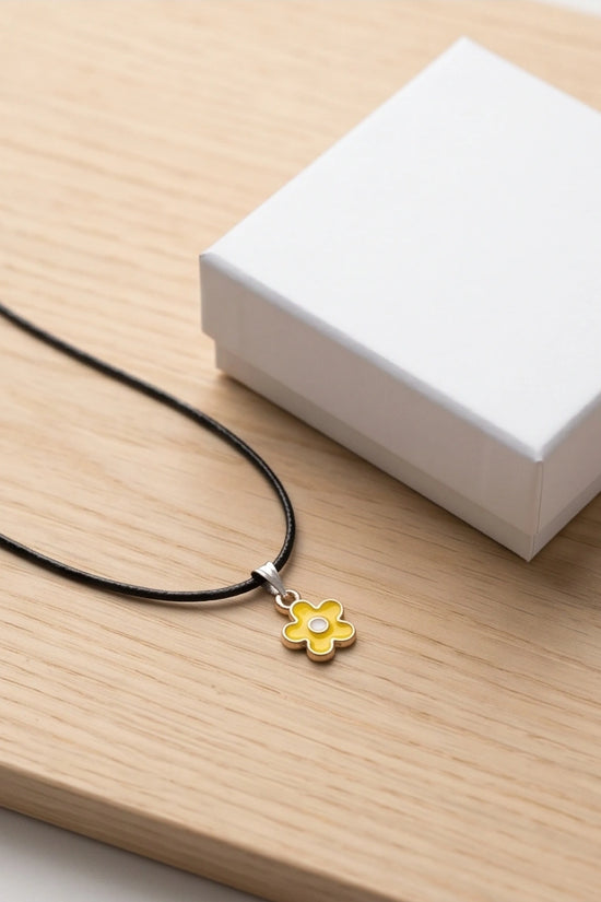 Sunflower Petal Blossom Choker