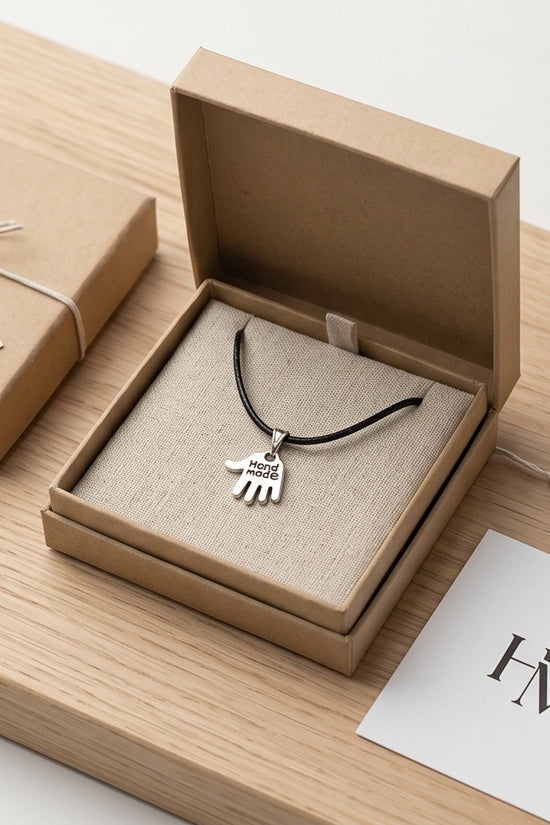 Silver Hand Made Pendant Necklace