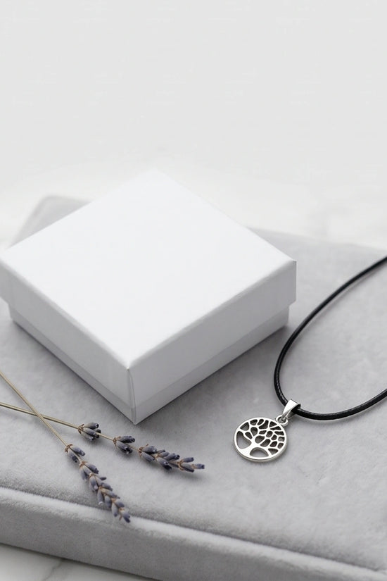 Silver Cutout Tree of Life Necklace