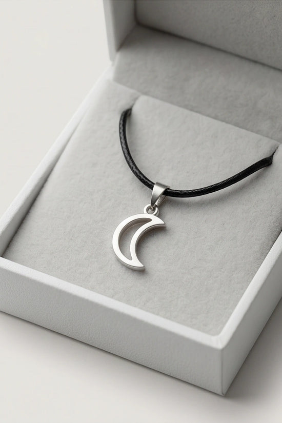 The Luna Minimalist Crescent Moon Necklace
