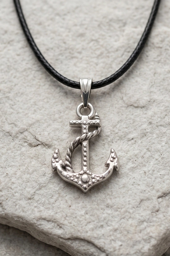 The Mariner’s Rope Anchor Necklace