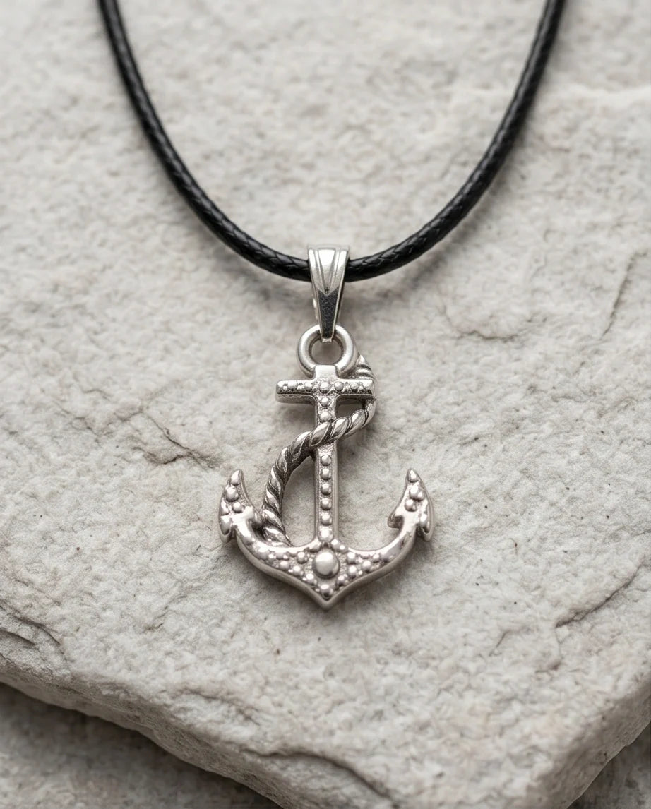 The Mariner’s Rope Anchor Necklace