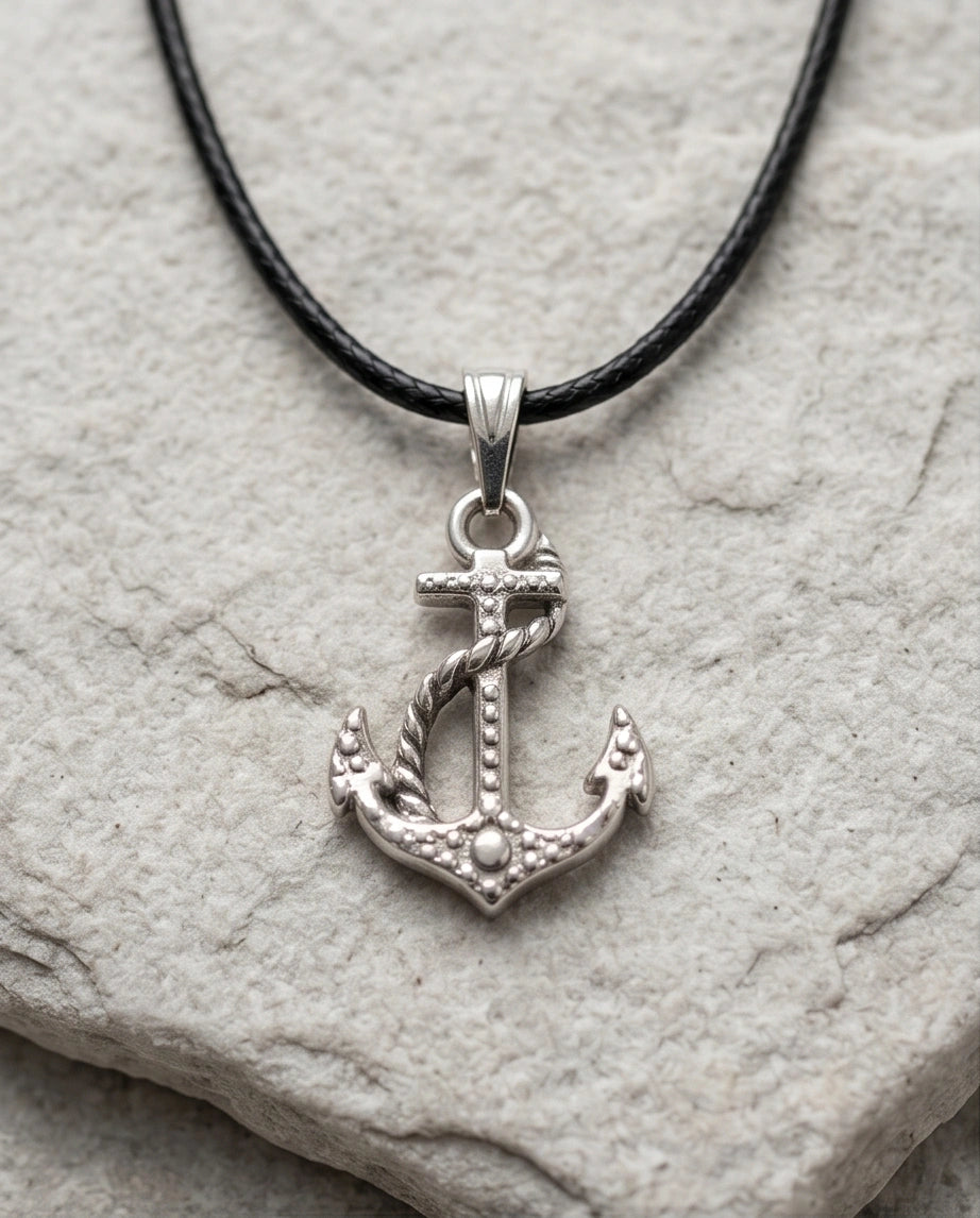 The Mariner’s Rope Anchor Necklace