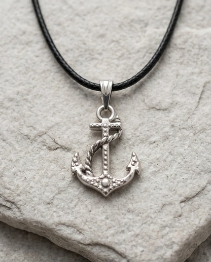 The Mariner’s Rope Anchor Necklace