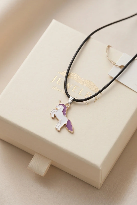 Pastel Purple Unicorn Pendant
