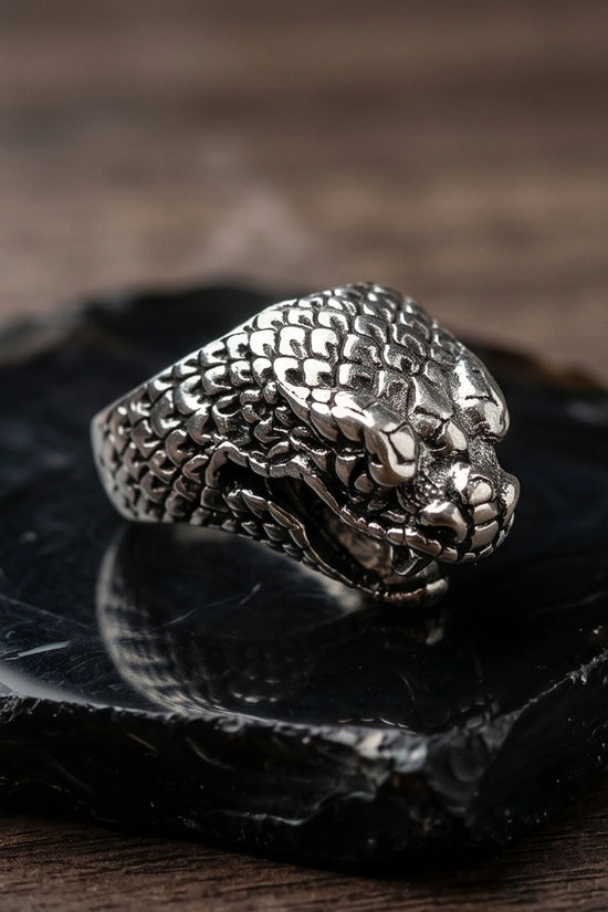 "Serpent’s Legacy" – Premium Viper Statement Ring