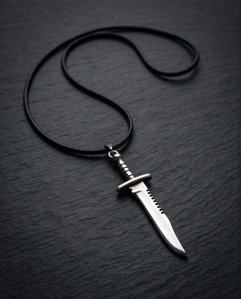 The Huntsman Combat Dagger Necklace