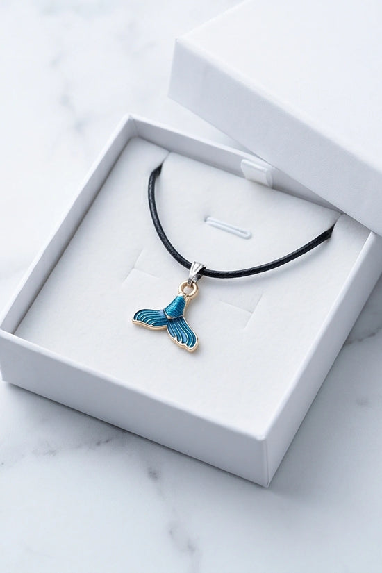Shimmering Mermaid Tail Pendant