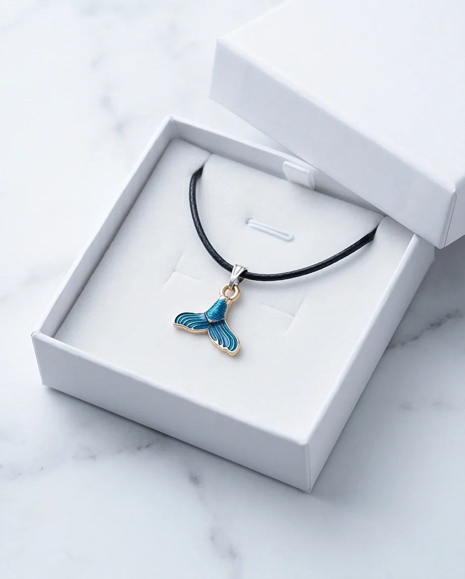 Shimmering Mermaid Tail Pendant