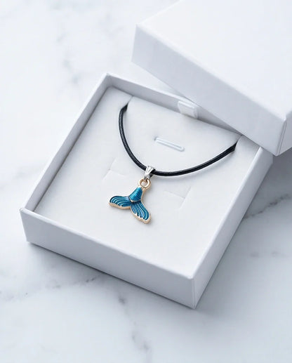 Shimmering Mermaid Tail Pendant