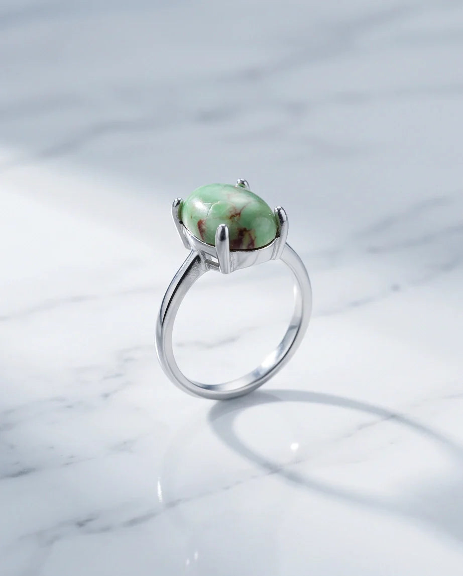 Serene Mint Turquoise Statement Ring