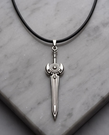 Celestial Eye Greatsword Pendant Necklace