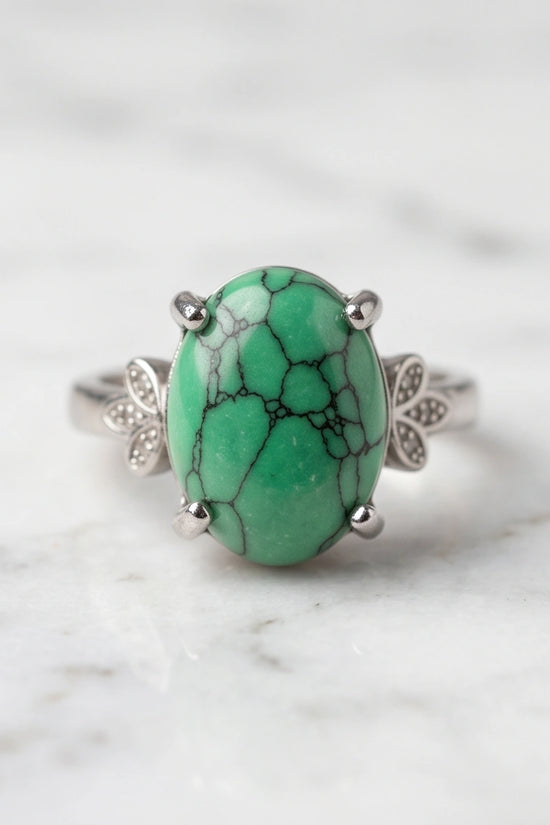 Botanical Meadow Turquoise Ring