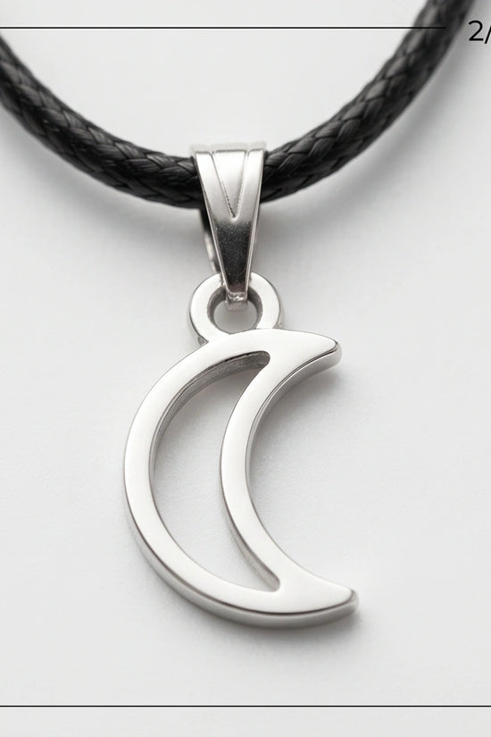 The Luna Minimalist Crescent Moon Necklace