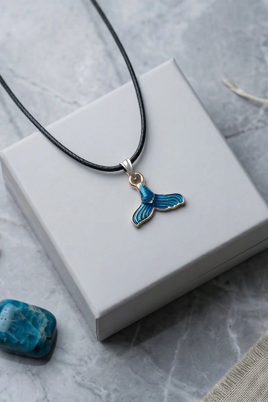 Shimmering Mermaid Tail Pendant