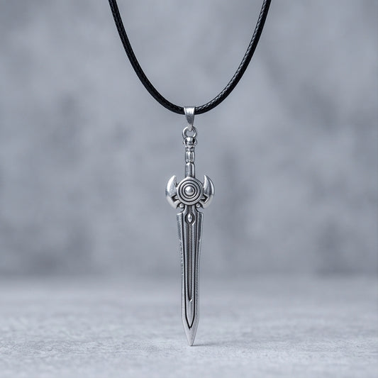 Celestial Eye Greatsword Pendant Necklace