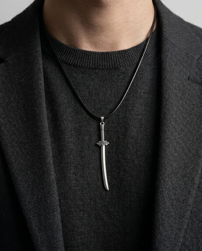 The Ronin Katana Pendant Necklace