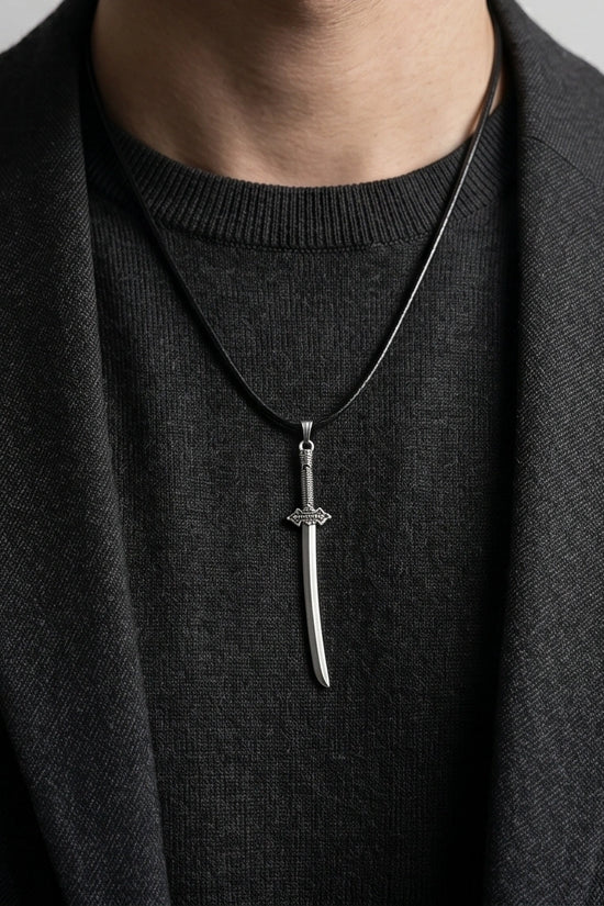 The Ronin Katana Pendant Necklace