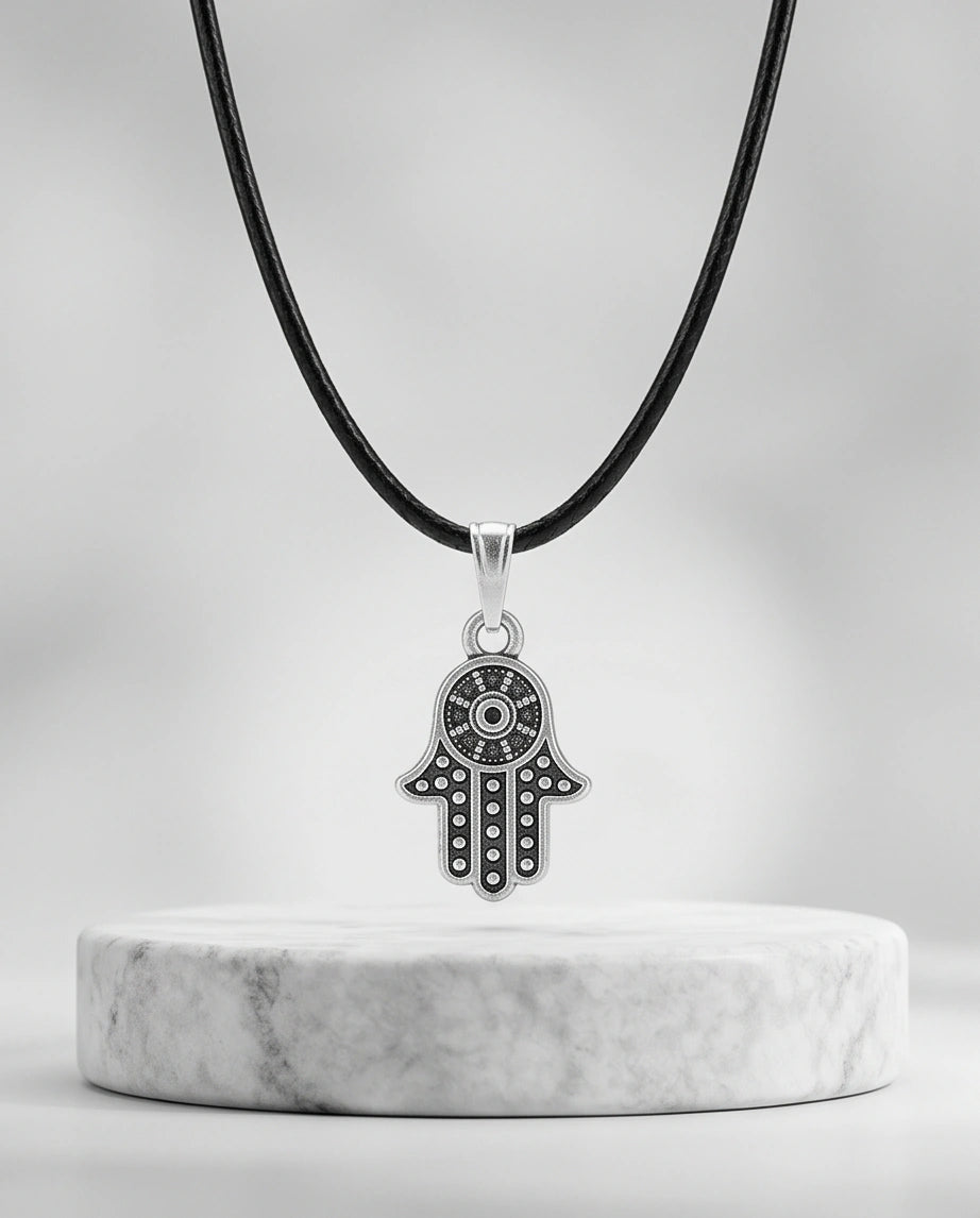 Vintage Industrial Link Pendant Necklace