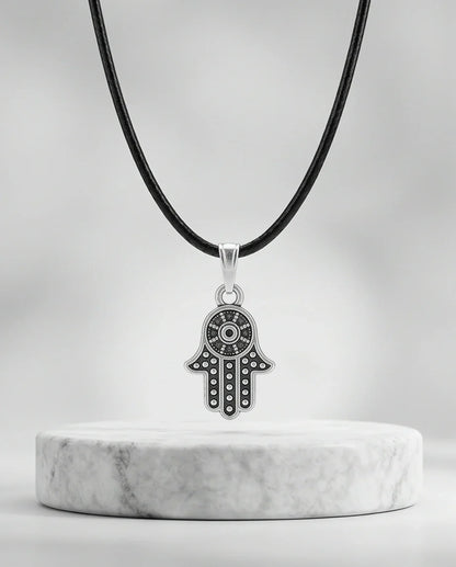 Vintage Industrial Link Pendant Necklace