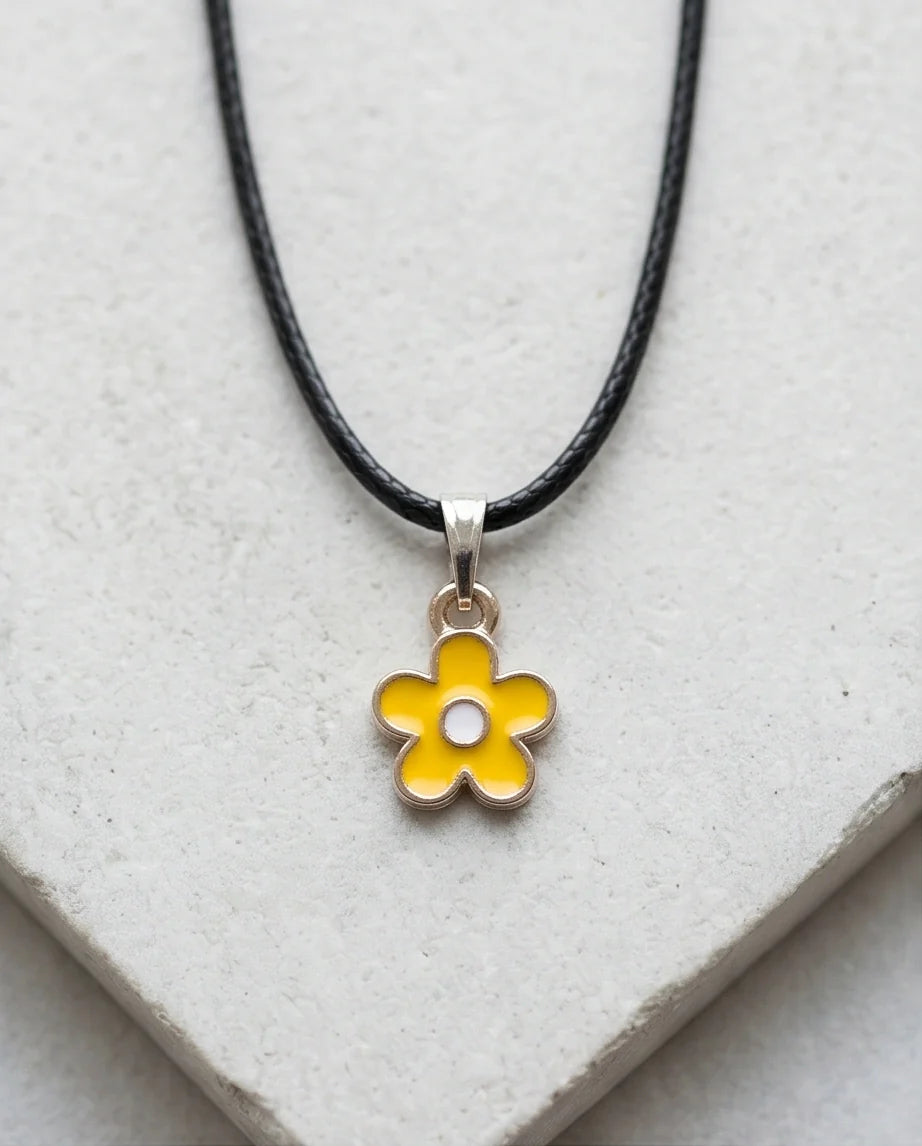 Sunflower Petal Blossom Choker