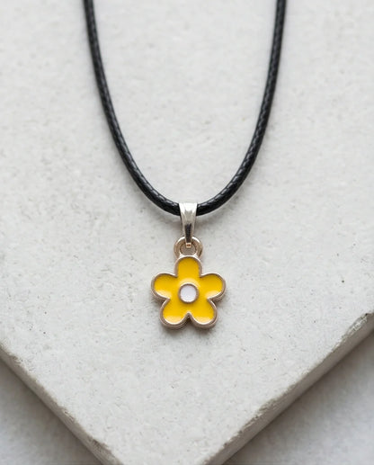 Sunflower Petal Blossom Choker