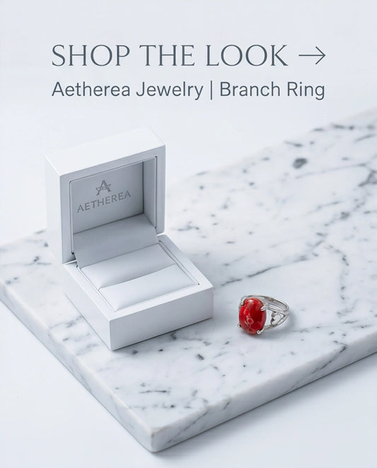 Crimson Heart Imperial Jasper Ring