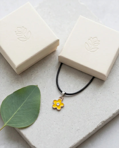Sunflower Petal Blossom Choker