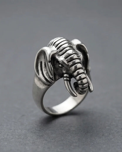 Elephant Totem Ring (often referred to as an Elephant Head Statement Ring).