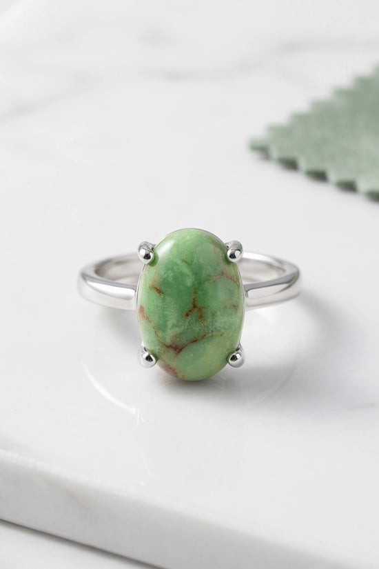 Serene Mint Turquoise Statement Ring