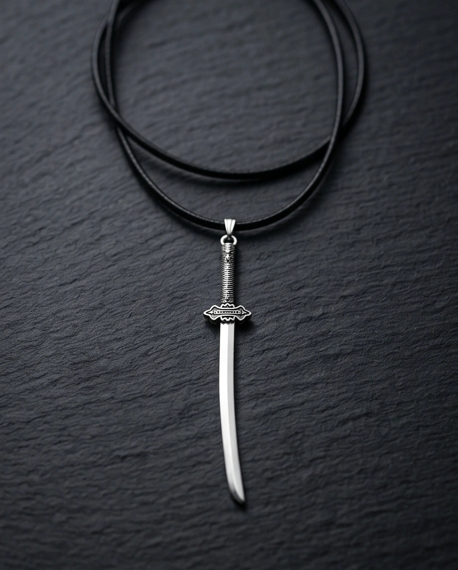The Ronin Katana Pendant Necklace