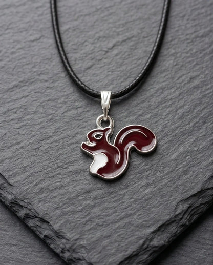 The Walnut Squirrel Pendant
