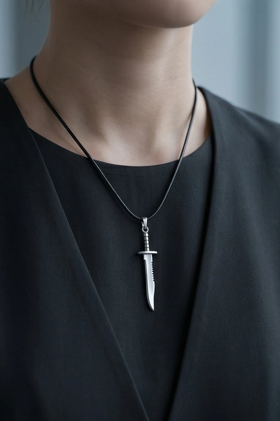 The Huntsman Combat Dagger Necklace