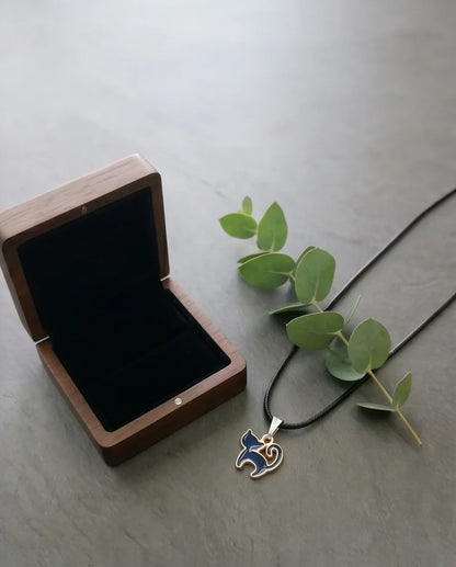Midnight Mystique Cat Pendant