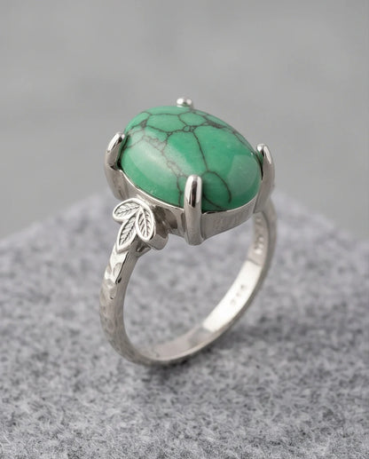 Botanical Meadow Turquoise Ring