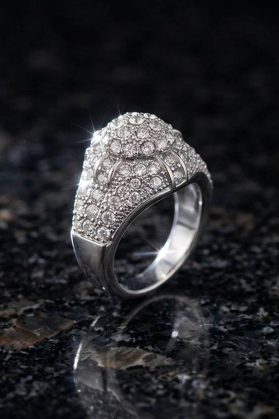 Sovereign Diamond Pave Dome Ring
