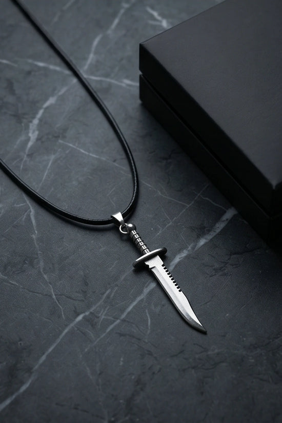 The Huntsman Combat Dagger Necklace