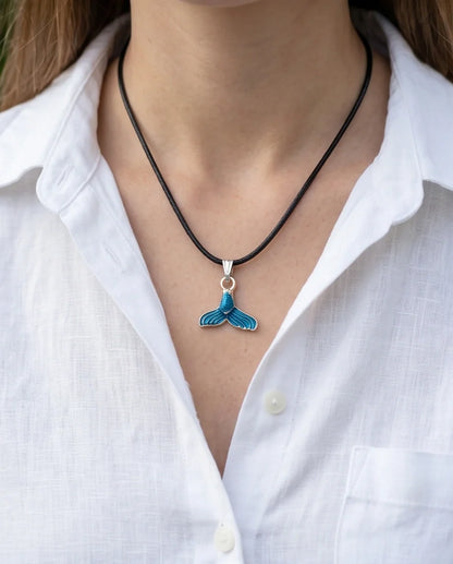 Shimmering Mermaid Tail Pendant