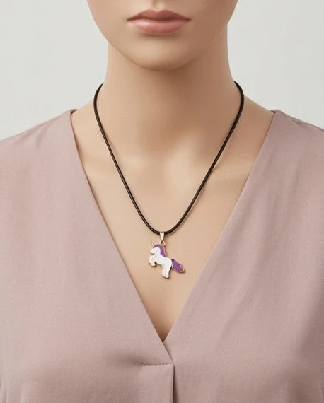 Pastel Purple Unicorn Pendant