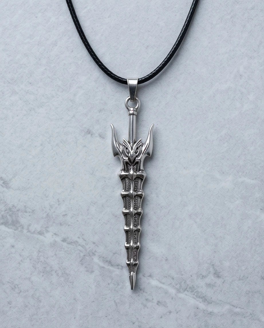 Gothic Dragon Spire Necklace