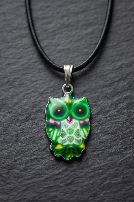 The Emerald Owl Pendant