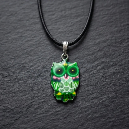 The Emerald Owl Pendant