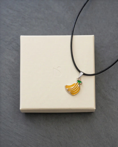Sweet Banana Bunch Pendant
