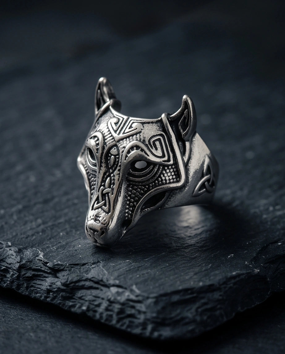 Wolf Ring (often associated with Fenrir from Norse mythology).